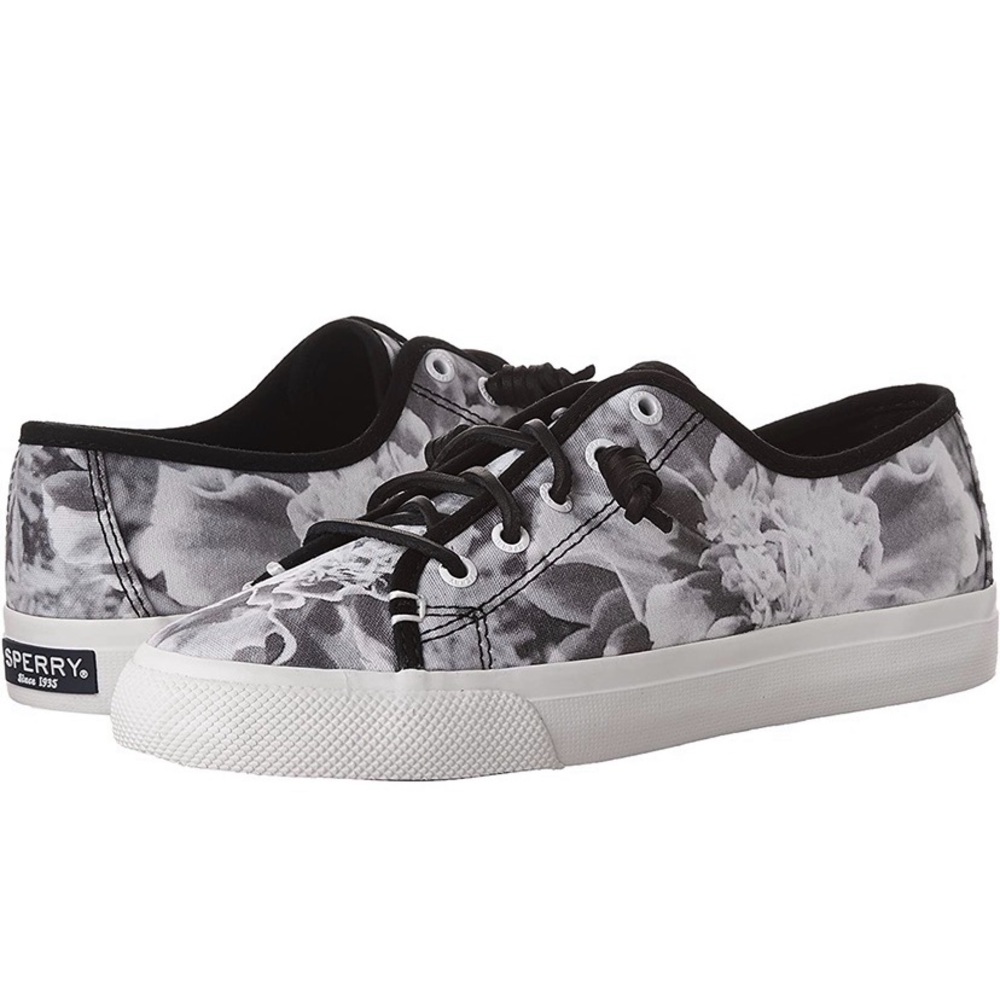Sperry Seacoast Floral Print Sneakers